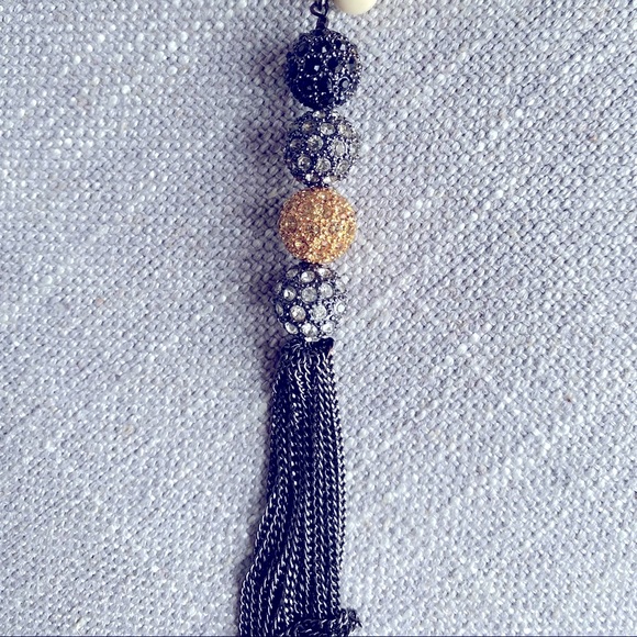 Stella & Dot tassel necklace - Picture 2 of 2